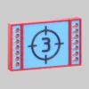 Film countdown number three asset